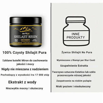 100% Naturalny Shilajit - Energia, siła i witalność każdego dnia! - 🇵🇱