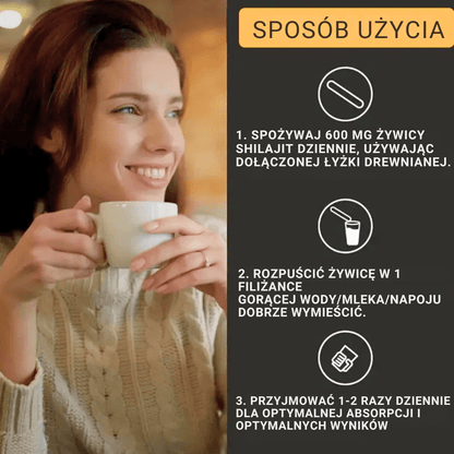 100% Naturalny Shilajit - Energia, siła i witalność każdego dnia! - 🇵🇱