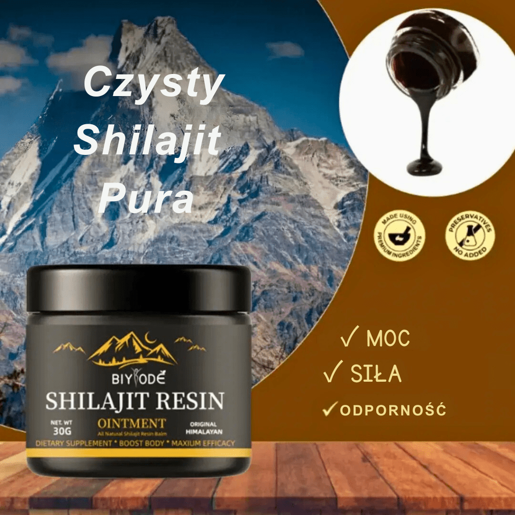 100% Naturalny Shilajit - Energia, siła i witalność każdego dnia! - 🇵🇱