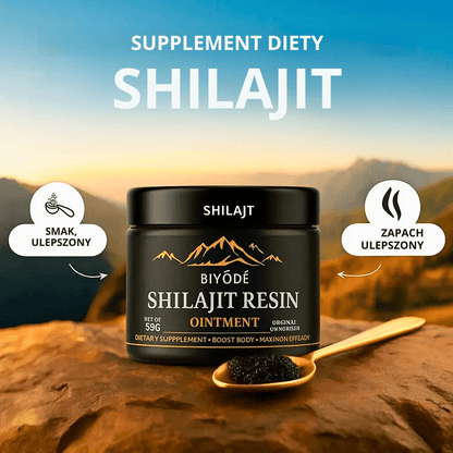 100% Naturalny Shilajit - Energia, siła i witalność każdego dnia! - 🇵🇱