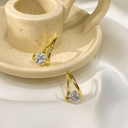 Kolczyki z germanem limfatycznym Halolux