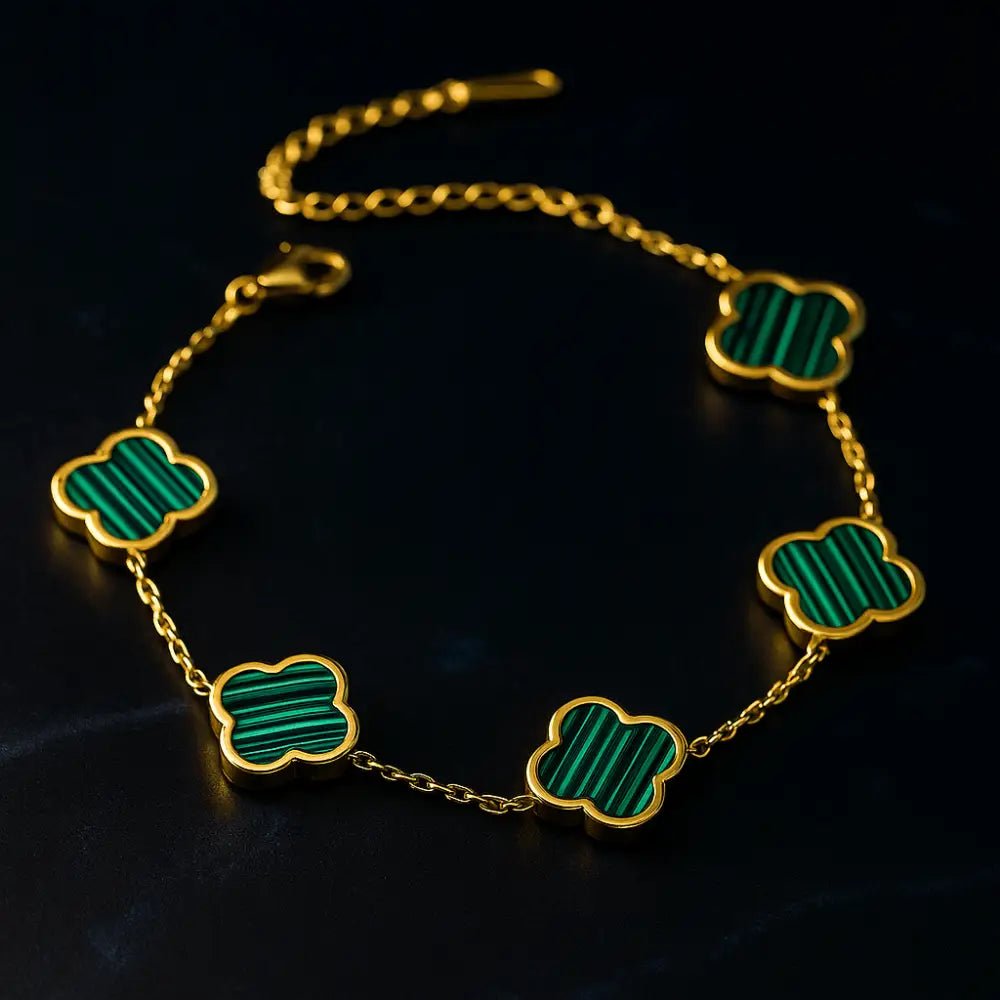 Bransoletka Koniczynka 4 - listna - 🇵🇱