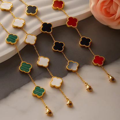 Bransoletka Koniczynka 4 - listna - 🇵🇱